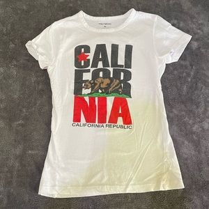 Hollywood California Tee Shirt Top